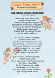 Liedtext zum 3Berlin Song Hab' ich dir heute schon gesagt