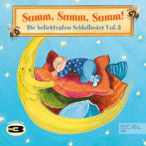 Das Cover zum 3Berlin Album Summ, Summ, Summ! Die beliebtesten Schlaflieder Vol. 3