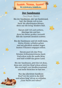 Liedtext zum 3Berlin Song Der Sandmann