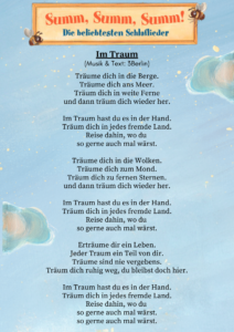 Liedtext zum 3Berlin Song Im Traum