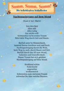 Liedtext zum 3Berlin Song Nachtspaziergang auf dem Mond