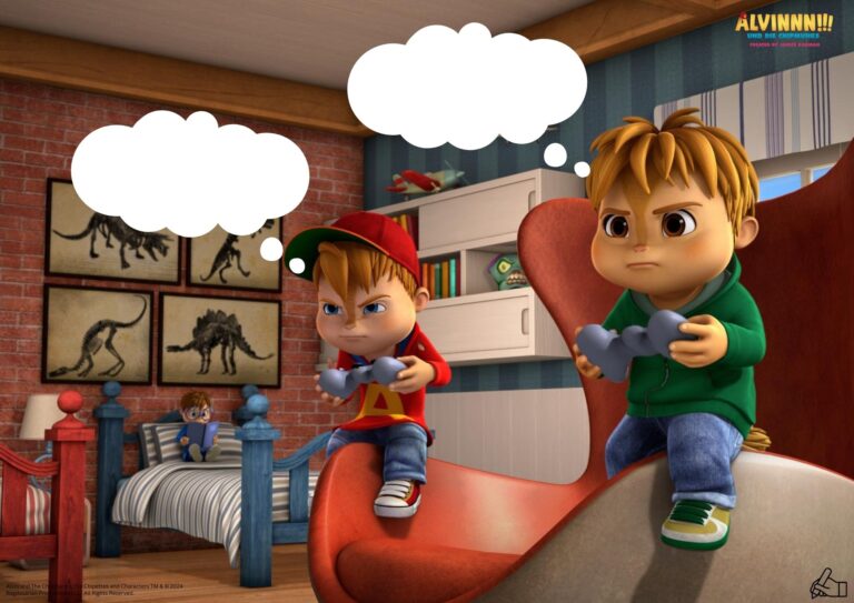 Alvinnn!!! und die Chipmunks zum Basteln