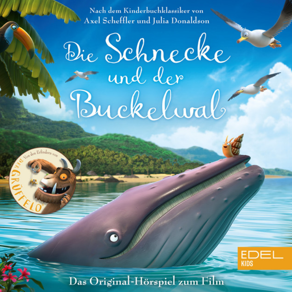 Das Hörspielcover von Die Schnecke und der Buckelwal