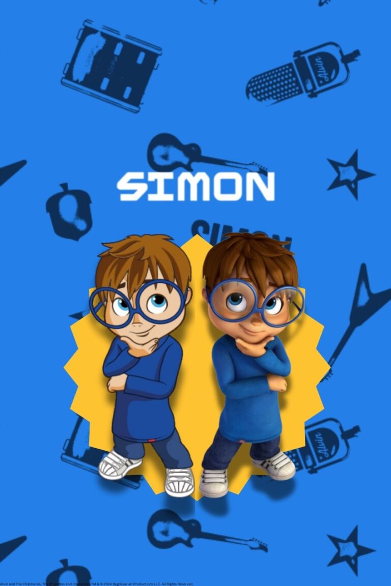 Wallpaper Simon mit Muster