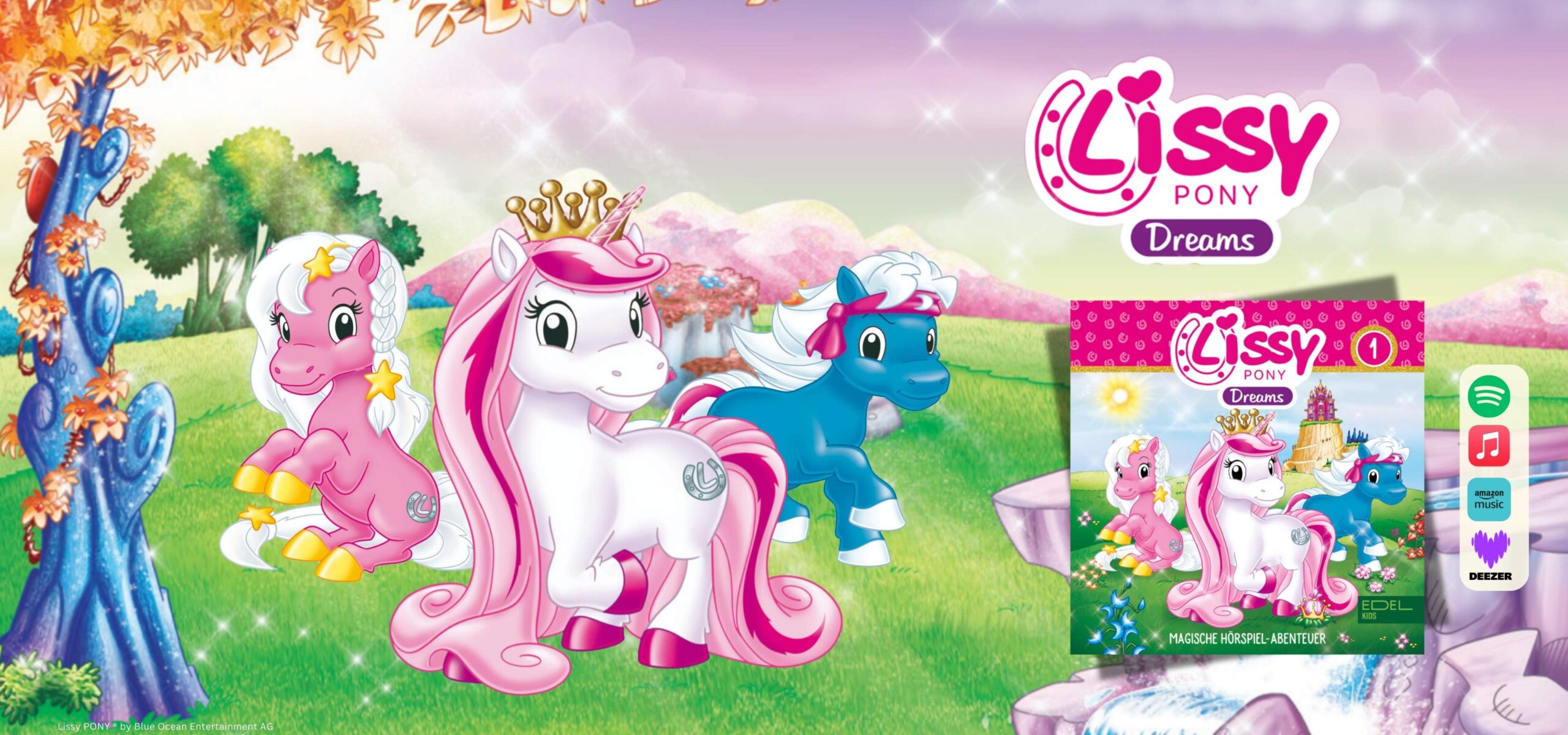 Banner zum Original-Hörspiel zum Lissy Pony Magazin